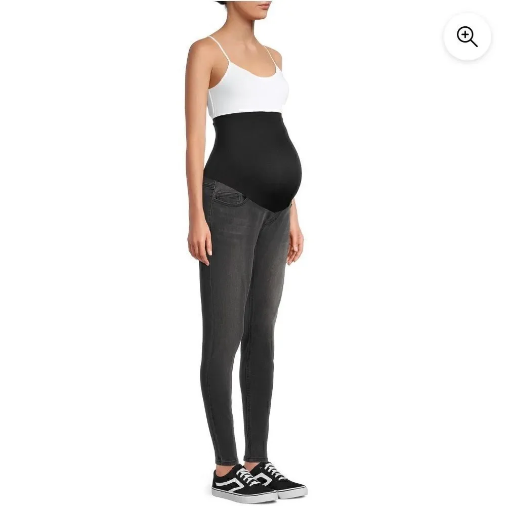 Maternity Skinny Jeans with Full Panel